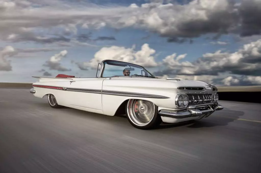 1959 Impala driving