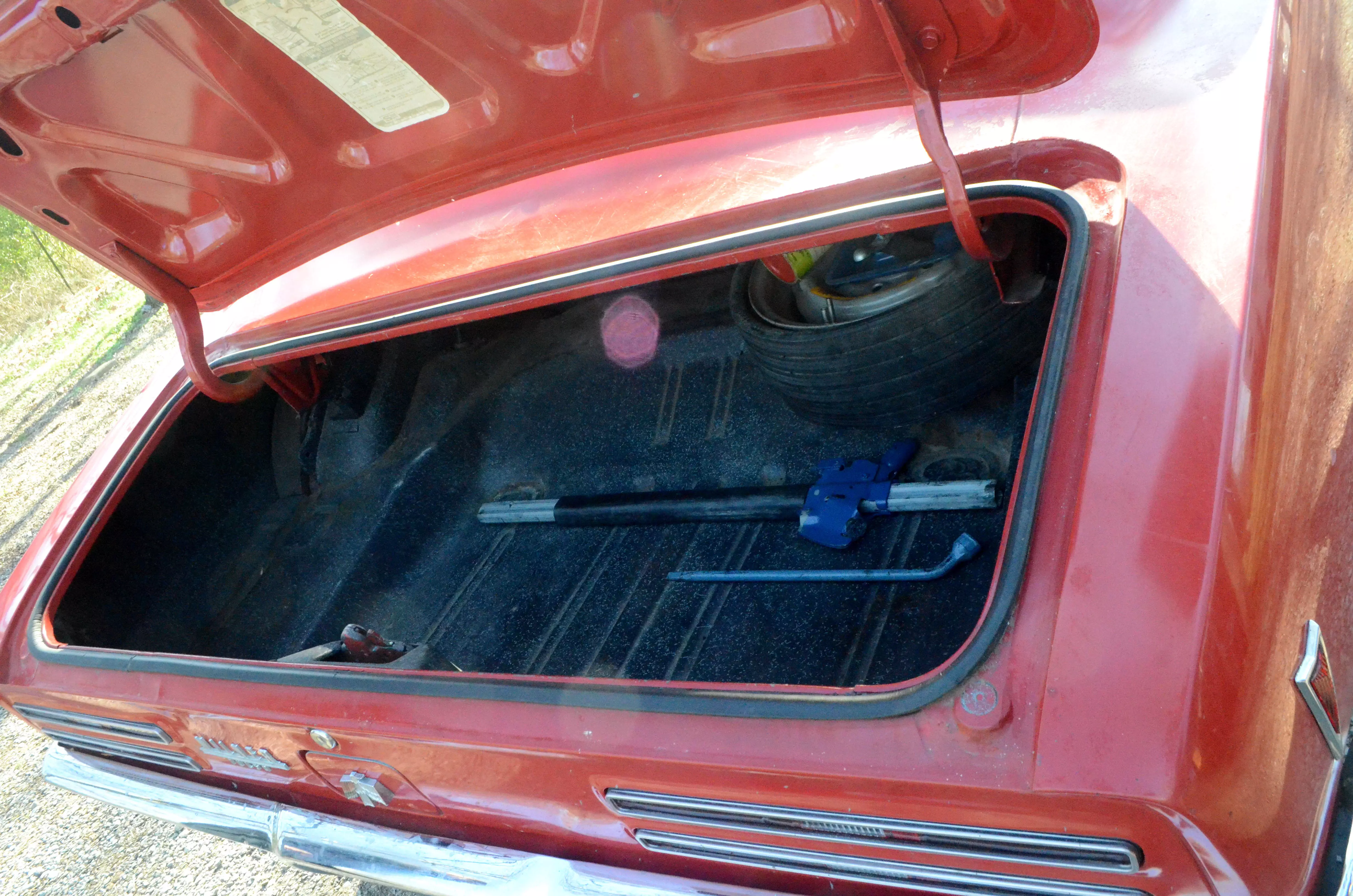 68 Firebird trunk