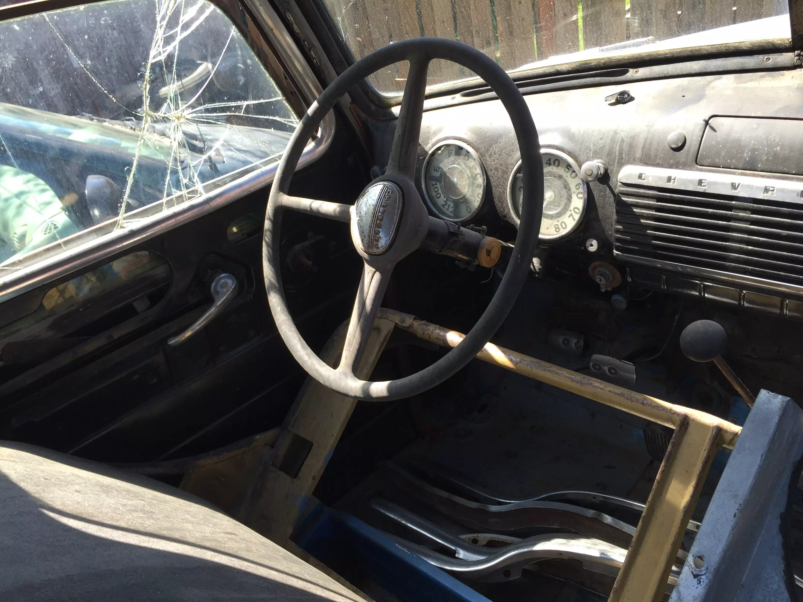 '53 Chevy Truck interior
