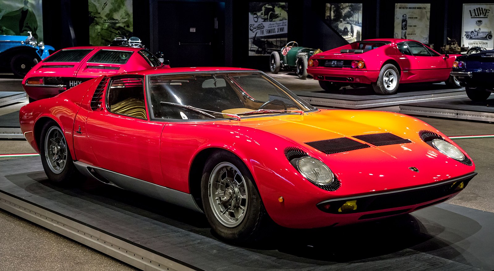 classic Lamborghini Miura