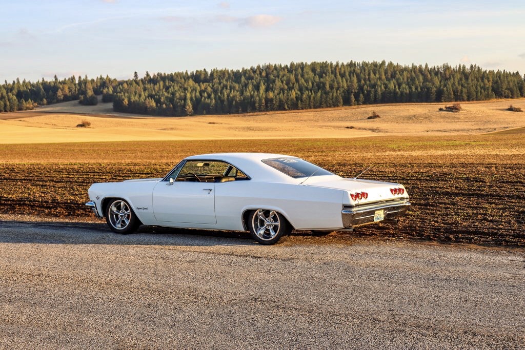 white 1965 impala