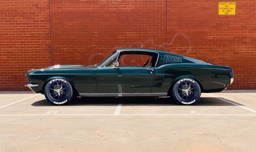 Evans Mustang Render